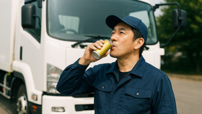 なぜトラック運転手は「缶コーヒー」が似合うのか？真剣に考察してみた。