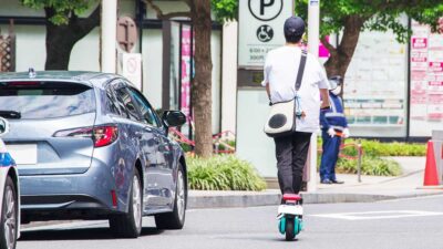 電動キックボードの「無意識にしている」違反行為と罰則